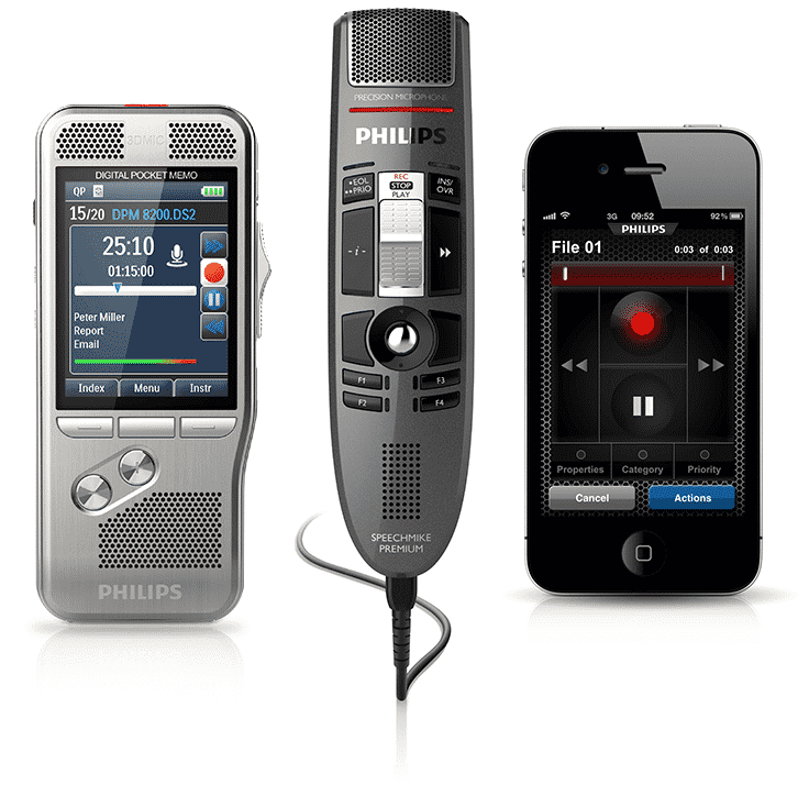 Philips SpeechLive Compatible Devices